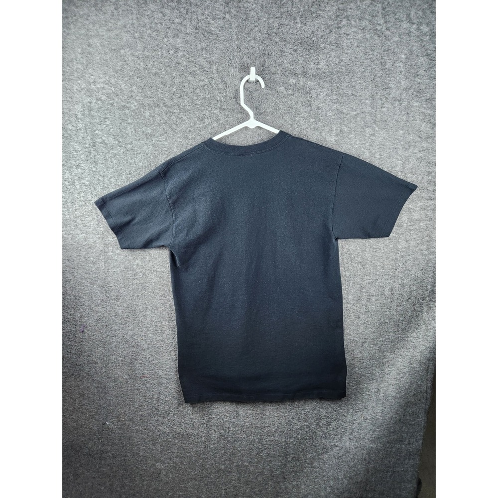 Vintage Belton‎ Member Pug Fan Club Tee Men's Large Navy Blue Made in USA Cotton - Picture 3 of 8